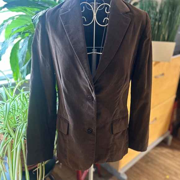 Symmetry vintage brown blazer - Picture 2 of 4